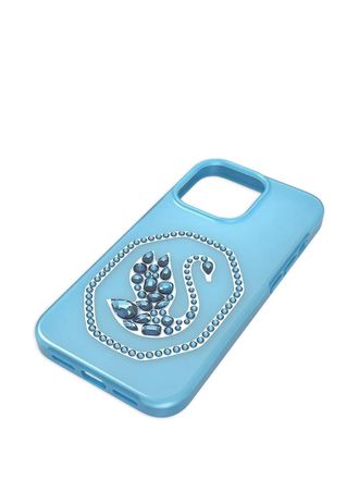 Swarovski swan crystal phone case - AQ149