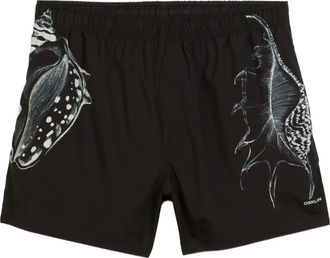 Osklen Zwembroek met print - Zwart