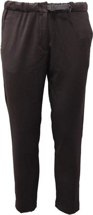White Sand Zwarte Angelina Broek - Dames - Slim Fit Broeken - Zwart - XS - Polyester - Broeken