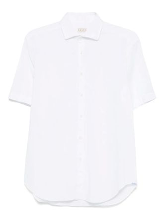 Xacus slub shirt - men - Cotton/Linen/Flax - 43 - White