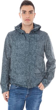 Calvin Klein Gebreide Jas met Capuchon in Spikkelprint