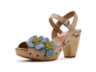 Kork-ease Garden Womens Dress Sandals Off-white (bone) : 10 M, Leather