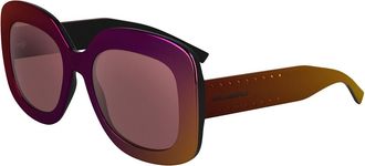 Karl Lagerfeld KL6165S N 602 Womens Sunglasses Red Size 53