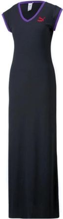 Puma Long Dress X Dua Lipa - Dames - Tenniskleding - Zwart - M - Polyester - Fitness