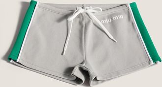 Miu Miu Technical yarn shorts
