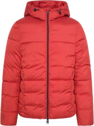 Ecoalf Hoxa Ultralight Jacket - Heren - Winterjassen - Rood - M - Polyester - Jassen