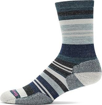 Smartwool Everyday Saturnsphere Crew Socks Sock Twilight Blue : LG (Womens Shoe 10-12.5), Merino/Nylon/Wool