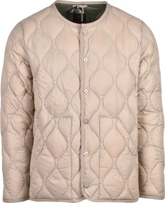 TAION Taion, Jassen, Heren, Beige, S, Nylon, Centogrammi Jas