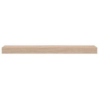 Berkfield Home Durable Floating Shelf 60x23.5x4 cm Engineered Wood in Light Oak