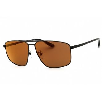 BMW Mens Grey Rectangular Sunglasses BW0055H