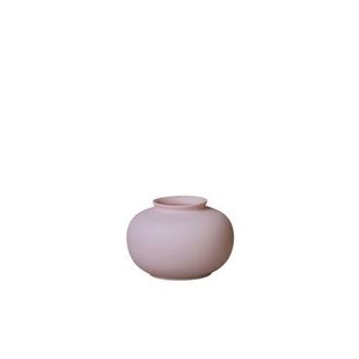 Middle Kingdom Porcelain Matte Porcelain Mini Apple Vase in Dusty Pink at Nordstrom