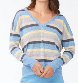 Sundays Mae Sweater In Multi Stripe Sweater