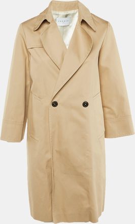 Sandro Beige Cotton Trench Coat