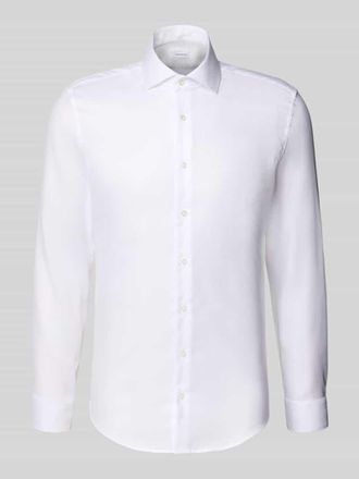 Seidensticker Slim Fit Business-Hemd mit Kentkragen in Weiss, Gr&ouml;&szlig;e 44
