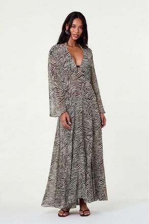 Nicholas Marella Dress in Graphic Zebra at Nordstrom, Size X-Small