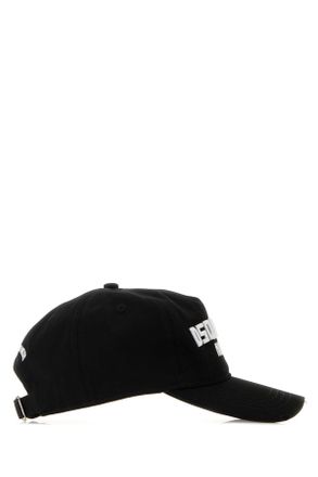 Dsquared2 Mens Black Cotton Baseball Cap M063 Exterior: Cappelli Hat