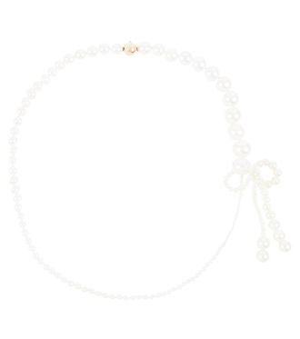 Sophie Bille Brahe Peggy Rosette pearl necklace