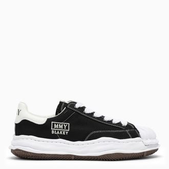 Miharayasuhiro Black Blakey Low canvas Sneakers