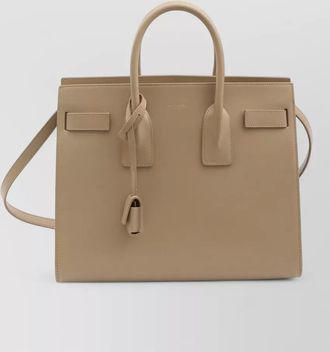 Saint Laurent small sac de jour leather tote bag