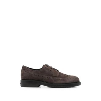 Hogan H704 Veter Schoenen - Heren - Veterschoenen - Bruin - 45 EU - Schoenen