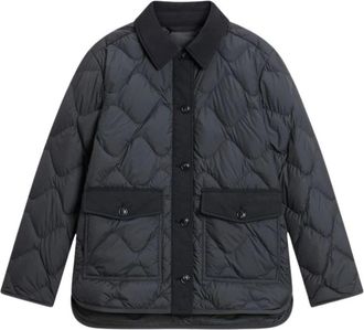 Woolrich Giacca Heritage con collo a lupetto - - Jackets - Donna - Grigio - S