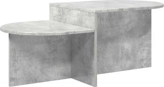 vidaXL Mesa De Caf&eacute; Gris Hormig&oacute;n 100 X 50 X 40 Cm Vidaxl