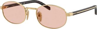 Prada PR B53S Zonnebril - unisex - Zonnebrillen - Grijs - 52 MM - Accessoires