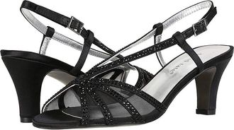 David Tate Refined Womens Shoes Black : 7.5 WW (EE), Textile