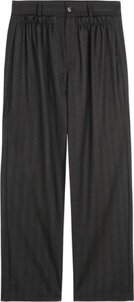 Isabel Marant Broeken, Dames, Grijs, 2Xs, Wol, Mayera Broeken