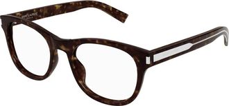 Saint Laurent Fashion Brillen - unisex - Brillen - Bruin - 55 MM - Accessoires