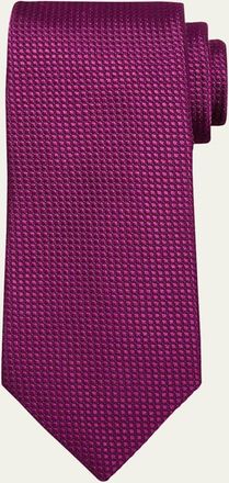 Charvet Mens Textured Silk Tie