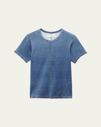 Rag & Bone rb Miramar Jersey Baby Tee