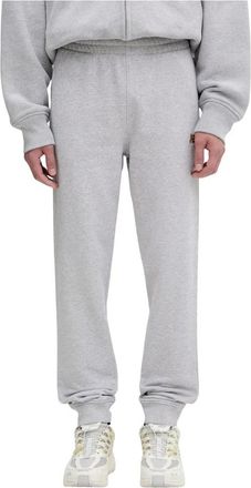 Maison Kitsun&eacute; Fox Head Patch Regular Jog Pants - Heren - Sweatpants - Grijs - XL - Katoen - Broeken