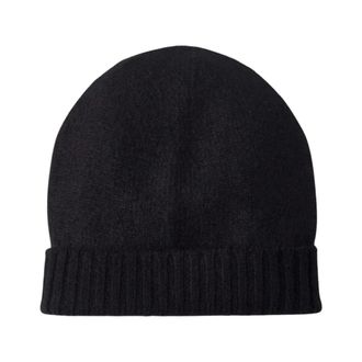 Kujten Tom Beanie - Dames - Hoeden - Zwart - ONE Size - Wol - Accessoires