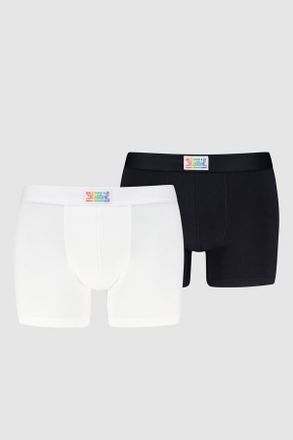 Levi's Pride Boxer Brief - 2 pack - Uomo - L - Multicolore / Black / White Combo