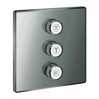 GROHE V&aacute;lvula Oculta Grohtherm Smartcontrol Angular, 3 V&iacute;as Grafito Duro Grohe