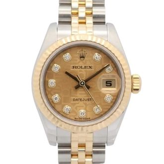 Rolex Pre-owned Lady-Datejust 26 Polshorloge - Dames - Vintage Horloges - Geel - ONE Size - Vintage