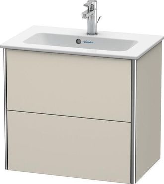 Duravit Duravit - Xsquare Mueble De Pared Compacto 61,0x38,8 Cm, 2 Cajones