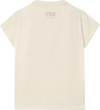 Golden Goose Glitter Star Print T-Shirt - White