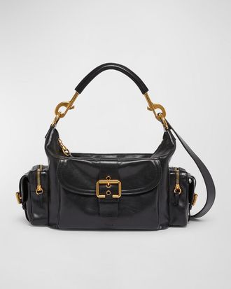 Chloé Camera Bag Medium in Natural Shiny Calfskin