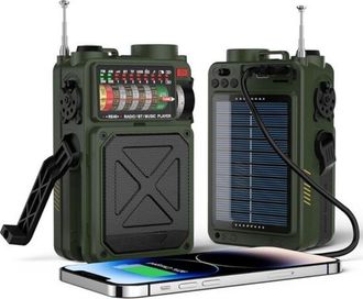 OEM Radio De Emergencia - Kit De Emergencia - Radio A Pilas - Radio Port&aacute;til - Radio Para Obras - Radio