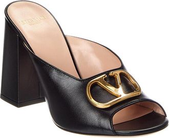 Valentino Vlogo Signature 95 Leather Sandal