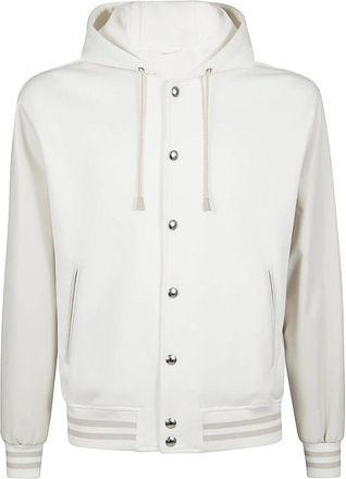 Eleventy Heren, Jassen, Wit, Maat: 2XL Katoen