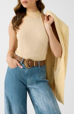 Marciano Cherie Sleeveless Turtleneck Sweater in Medium at Nordstrom, Size X-Small