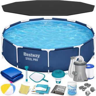 OEM Piscina De Jard&iacute;n Con Estructura De 305 X 76 Cm 16 En 1 Bestway 56679