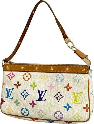 Louis Vuitton Blanc Pouch (Pre-Owned)