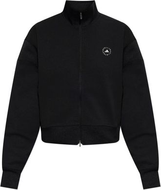 adidas by Stella McCartney Sweatshirt met logo - Dames - Sportshirts - Zwart - S - Polyester - Fitness