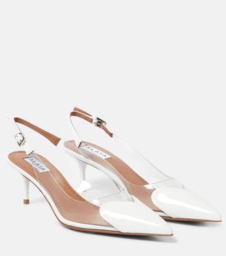 Alaia Alaïa Coeur slingback pumps