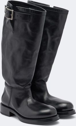 Balenciaga Botas biker de piel