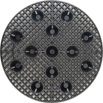 OEM Juego De 2, Platos Para Macetas / Bandejas Para Semilleros, Platos De Control De Ra&iacute;ces Gruesos Y Transpirables, Di&aacute;metro: 40 Cm